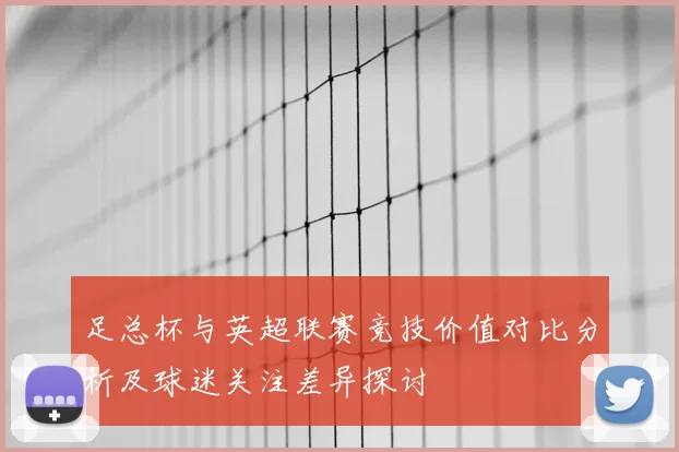 足总杯与英超联赛竞技价值对比分析及球迷关注差异探讨